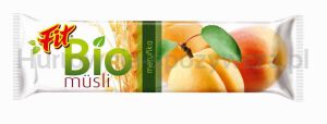 Baton musli morelowy BIO 30 g (opak. zbiorcze)