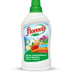 Florovit Płynny, Wieloskładnikowy Nawóz Ogrodniczy 1Kg