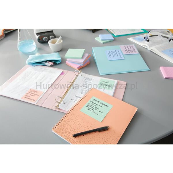 Karteczki samoprzylepne Post-it® Super Sticky, SOULFUL, 76x127mm, 6x90 kart. - 3