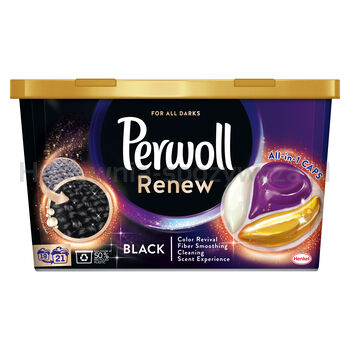 Perwoll Renew Caps Black 283,5G 21 Prań