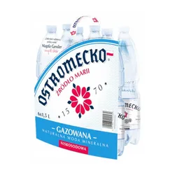 Woda Ostromecko Gazowana Niskosodowa 1,5L