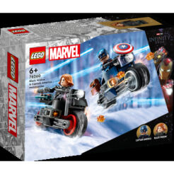 LEGO 76260 Super Heroes Marvel Motocykle Czarnej Wdowy i Kapitana Ameryki