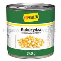 TOPSELLER Kukurydza konserwowa słodka 340 g