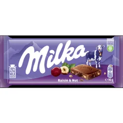 Milka Raisins&ampNuts 90g