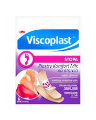 Viscoplast Plastry Komfort Mix 6Szt
