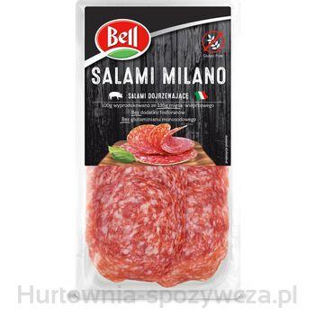 Salami Milano Plastry 80 G Bell