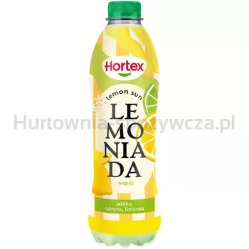 Hortex Lemoniada Napój Jabłko-Cytryna-Limonka butelka Pet 1L kaucja