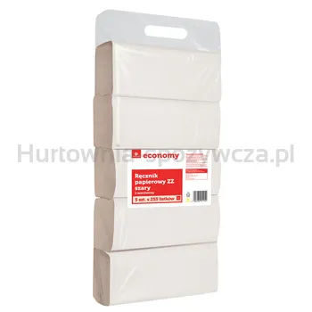 Tge Ręcznik Papierowy Zz Szary 1-Warstwowy 5X255 Listków