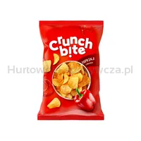 Crunch bite Chipsy ziemniaczane o smaku paprykowym 140 g