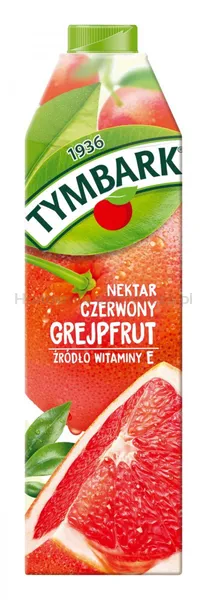 Tymbark Nektar 1 l, czerwony grejpfrut