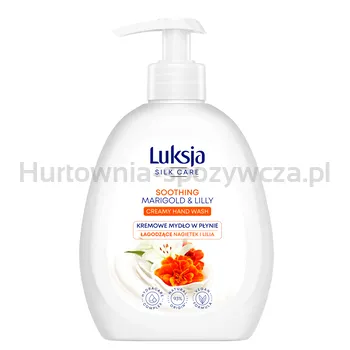 Luksja Mydło W Płynie Silk Care Kremowe Nagietek I Lilia 250 Ml