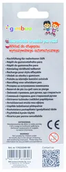 Wkład do długopisu wymazywalnego automatycznego GIMBOO, kosmos/potworki, 3 szt., blister, niebieski