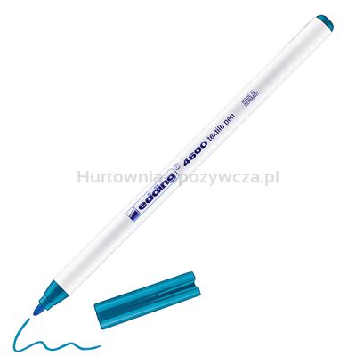 Pisak tekstylny e-4600 EDDING, 1 mm, błękit orientalny