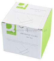 Office Products Klipsy archiwizacyjne Z-Clip, grubość pliku max. 7cm, biały  - 3