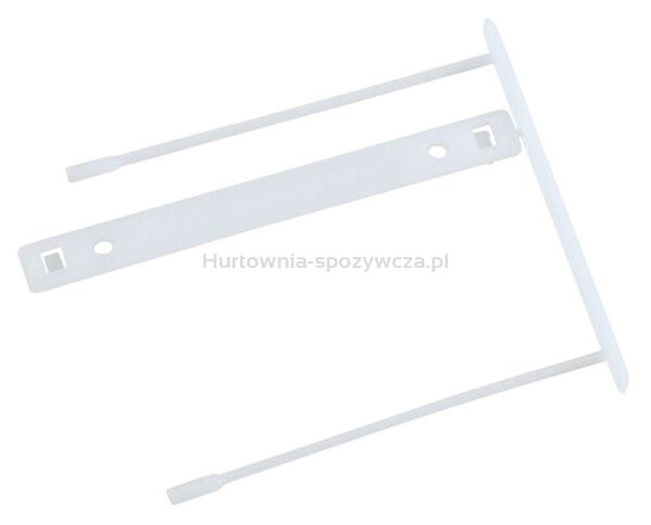 Office Products Klipsy archiwizacyjne Z-Clip, grubość pliku max. 7cm, biały 