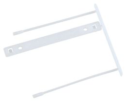 Office Products Klipsy archiwizacyjne Z-Clip, grubość pliku max. 7cm, biały 
