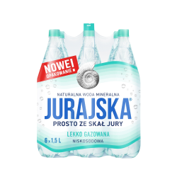 Woda Jurajska Lekko Gazowana 1,5 L