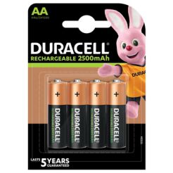 Akumulatorki Duracell Recharge typ AA 2500 mAh  4szt.