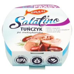 Sałatka Salatino Tuńczyk Po Meksykańsku 160 G Graal