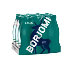 Borjomi Naturalna woda mineralna gazowana 0,5l
