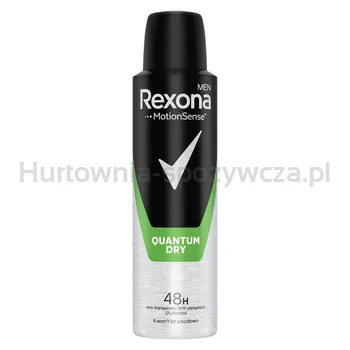 Rexona Antyperspirant w aerozolu dla mężczyznexona Quantum Dry 150ml