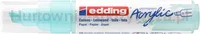 Marker akrylowy e-5000 EDDING, 5-10 mm, matowy niebieski pastel - 2