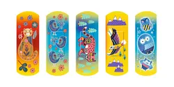 Plastry dziecięce VISCOPLAST Zwierzęta, 72x25mm, 20 szt., pudełko