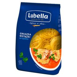 Lubella Makaron Gniazda Wstążki 400 G
