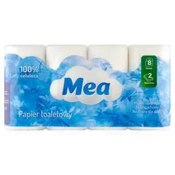 Papier Toaletowy Mea Classic Biały 2W 8 Szt. Mw Dobry Wybór
