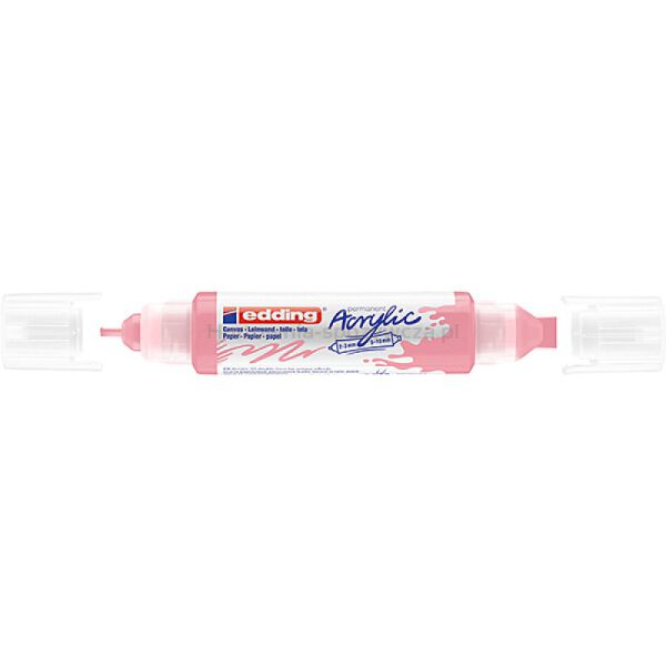 Marker akrylowy 3D e-5400 EDDING, podwójny, 2-3 mm, 5-10 mm, fiołkowy róż - 3