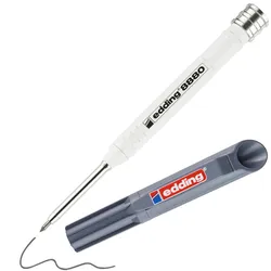 Edding Ołówek budowlany e-8880 do głębokich otworów, grafitowy 