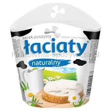 Łaciaty Serek Puszysty Śmietankowy Naturalny 150G