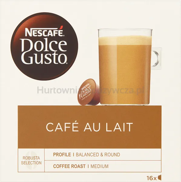 Nescafe Kawa W Kapsułkach Dolce Gusto Café Au Lait 160G