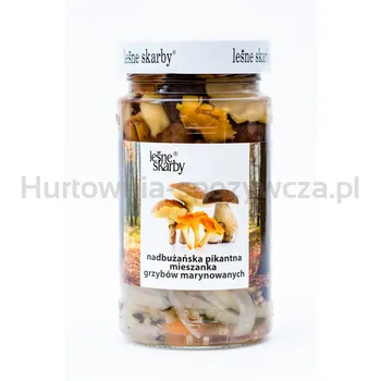 Leśne Skarby Mieszanka Marynowana Krojona Pikantna 280G
