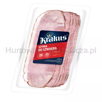 Krakus Szynka od szwagra formowana plastry 400 g