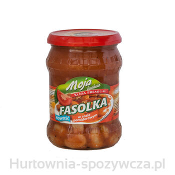 Moja Kuchnia Fasolka W Sosie Pomidorowym 500G