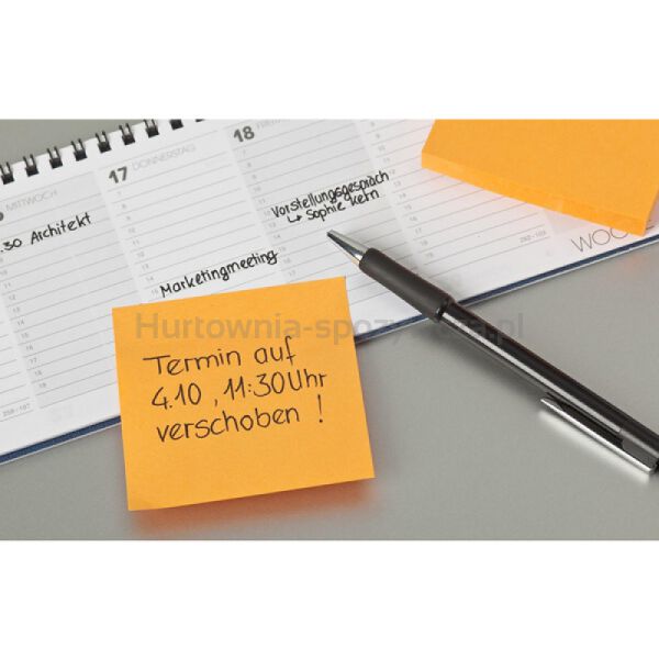 Post-It Karteczki samoprzylepne Super Sticky, BOOST, 76x127mm, 5x90 kart.  - 2