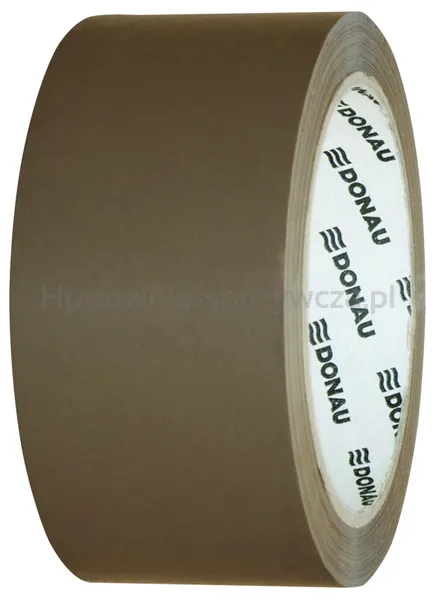 Taśma Pakowa Donau Solvent , 48Mm, 60M, 42Mikr., Brązowa