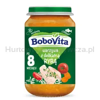 Bobovita Warzywa Z Delikatną Rybą Po 8 Miesiącu 190 G