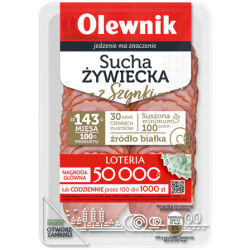 Olewnik Sucha Żywiecka Z Szynki 80G Plastry