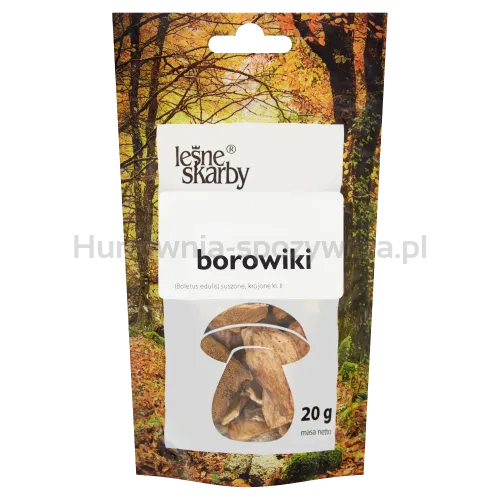 Leśne Skarby Borowiki Suszone Krojone 20G 
