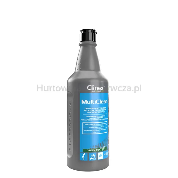 Uniwersalny Środek Clinex Multi Clean, Do Mycia Powierzchni Wodoodpornych, Green Tea, 1L