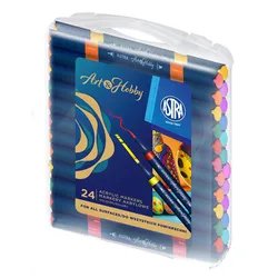 Markery Akrylowe Artystyczne Dwustronne Astra Art&Amp;Hobby 24 Szt.
