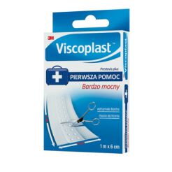 Viscoplast™ Prestovis Plus - Bardzo Mocny, plaster do cięcia, 1 m x 6 cm, pudełko/1 szt.