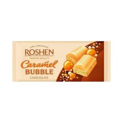 Czekolada Roshen Karmelowa Z Bąbelkami 80 G