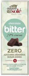 Czekolada gorzka 72% kakao bez dodatku cukru ze stewią KETO 25 g