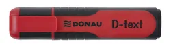 Donau Zakreślacz D-Text, 1-5mm (linia), eurozawieszka, czerwony