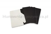 Zestaw 3 Zeszytów Moleskine Cahier Journals P (9X14Cm) W Kratkę, 64 Strony, Czarny - 2