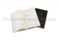 Zestaw 3 Zeszytów Moleskine Cahier Journals P (9X14Cm) W Kratkę, 64 Strony, Czarny - 5