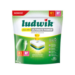 Ludwik tabletki do zmywarek all in 1 Ultimate Power 41 szt. grapefruit